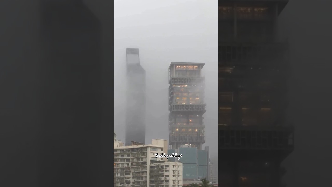 🌧️ Mumbai Heavy Rainfall 2025 | Mumbai Rains Shorts | Monsoon Vibes 🌊 #viral #rain #mumbai