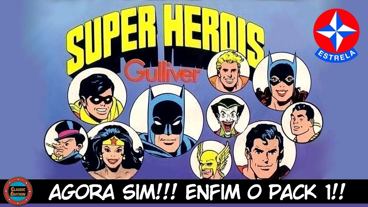 SUPER-HERÓIS GULLIVER/ESTRELA - Pack 1 | Café com Bonecos 022