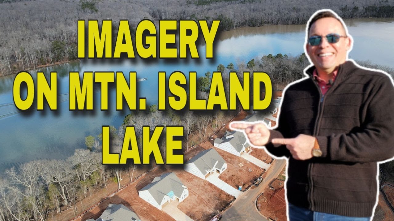 Imagery on Mtn Island Homes for Sale, Waterfront 55+ Community  Final Homesites Drone Video