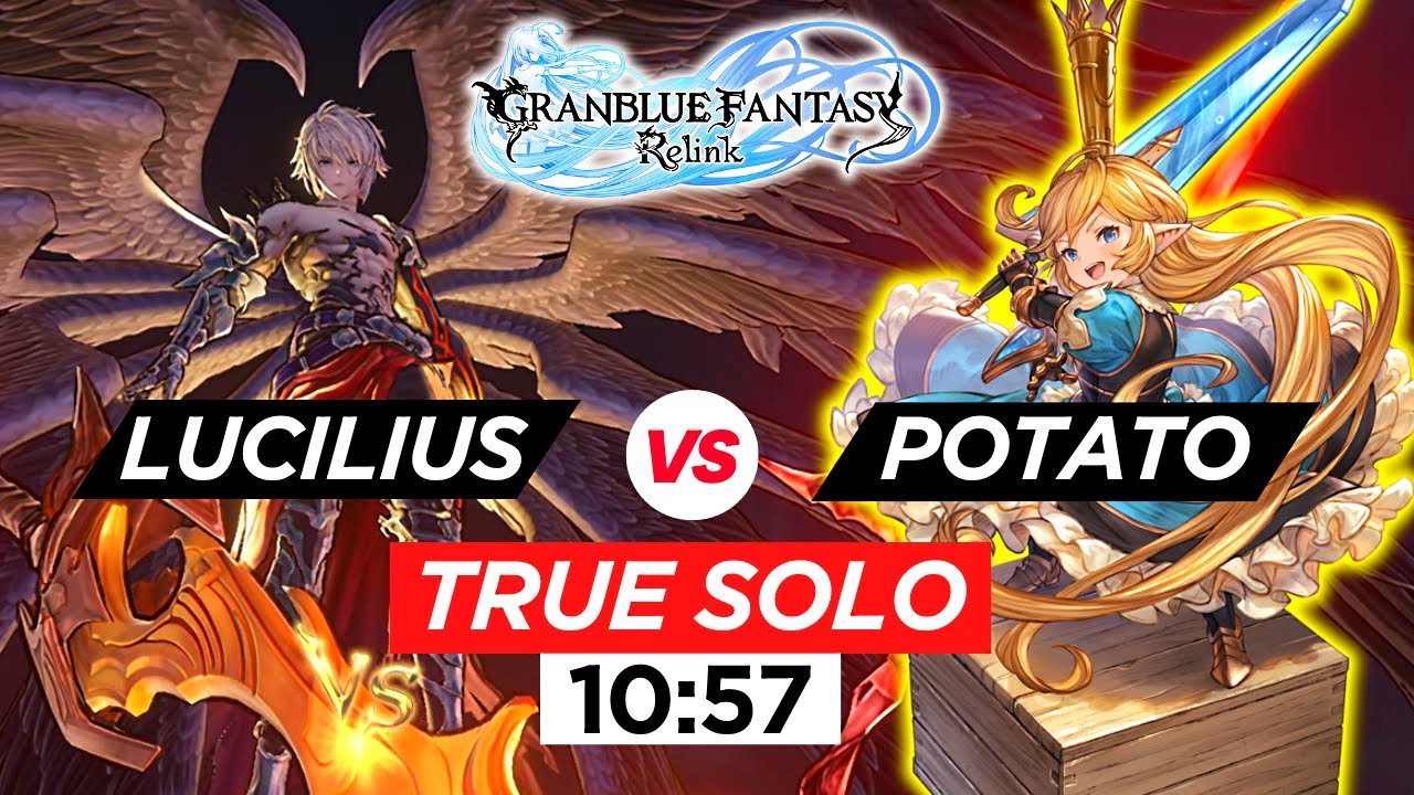 СОЛО Шарлотта уничтожает Люсилия за 10:57 (без ИИ) | Granblue Fantasy: Перелинковка