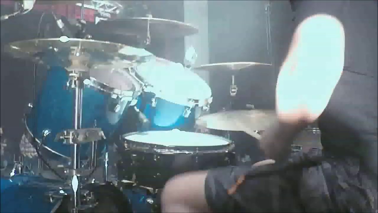 SLAYER-Hell awaits-Live drum cover(drum cam)