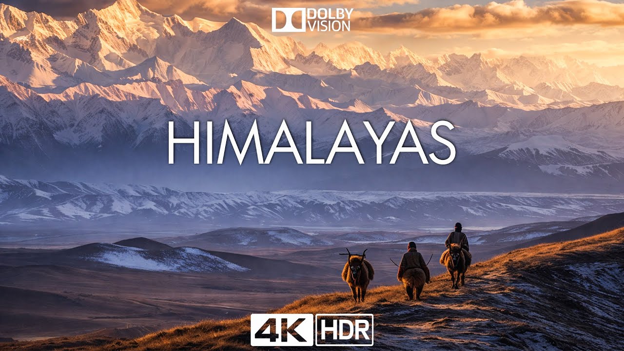 MOUNT EVEREST & HIMALAYAS 4K | Majestic Nepal Nature - Scenic Relaxation Film