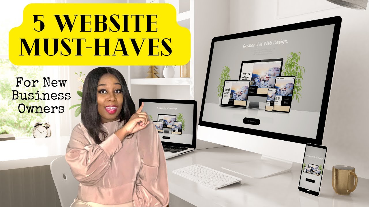 5 Website Essentials For Beginners | Small Business Tips