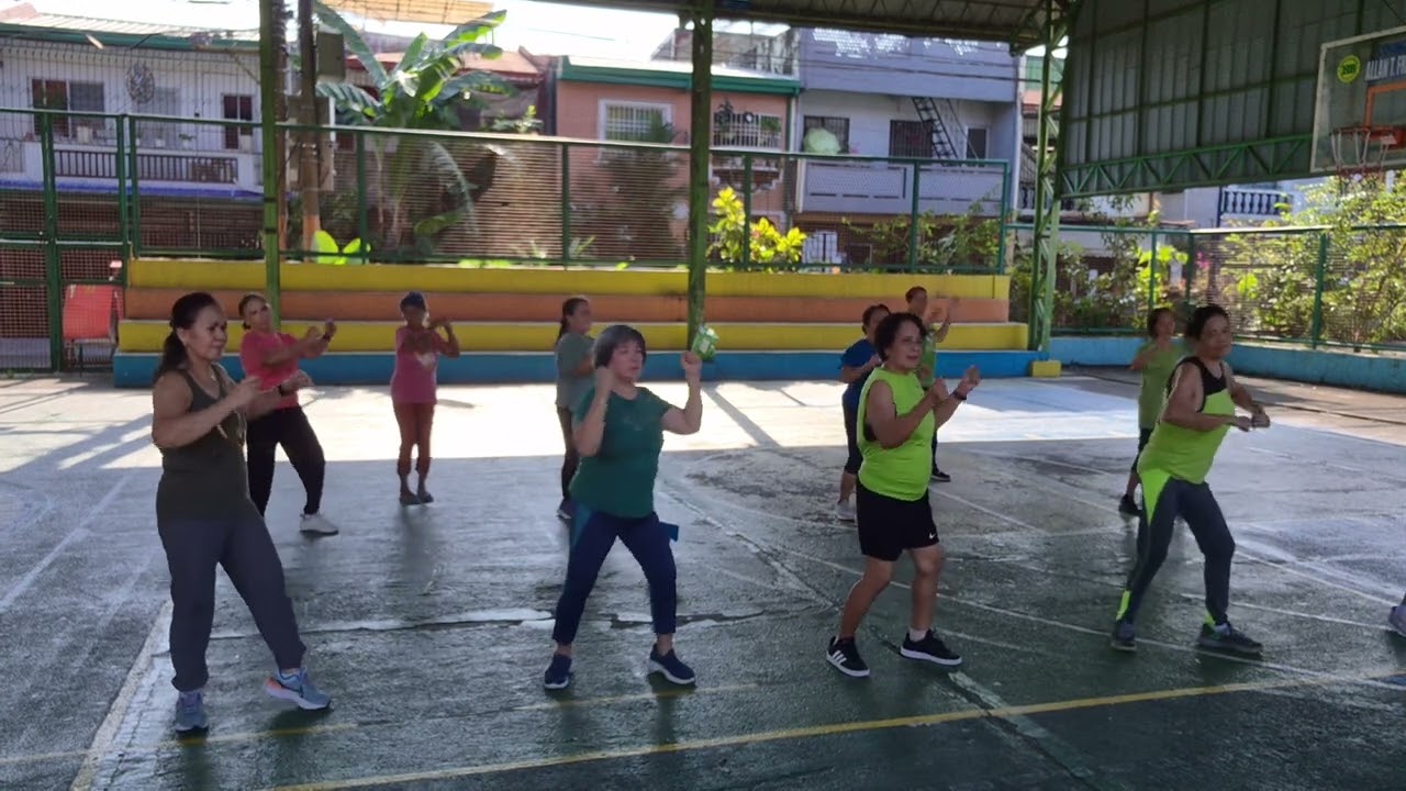 Thursday zumba with coach Sherile