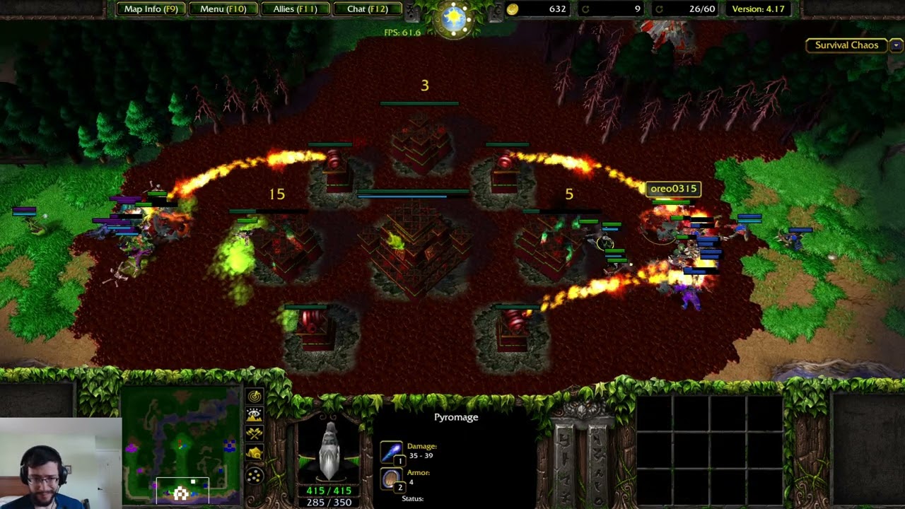 Warcraft 3 Reforged: Survival Chaos 4.17 #130 - Dark Iron, Yikes Gameplay!
