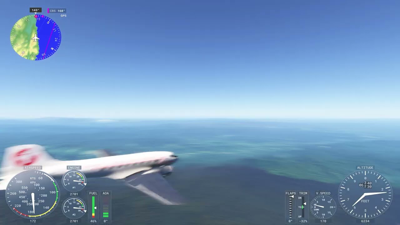 Jaque Panama hasta Reyes Murillo Colombia, MSFS2024