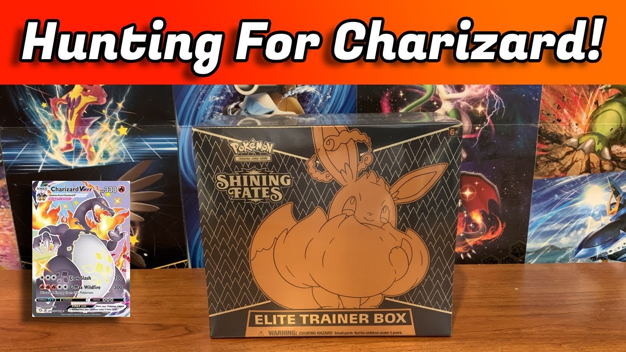 Pokémon Shining Fates Charizard Hunting! | Elite Trainer Box Opening