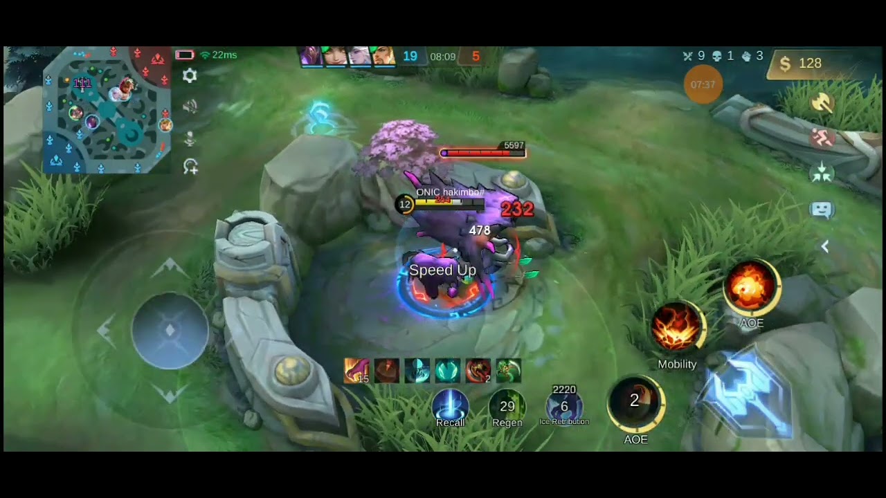 (thamuz gameplay) with latest skin of minsitthar