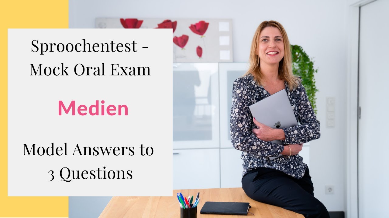 Model Answers & Questions about the topic Medien / Technologien - Mock Sproochentest