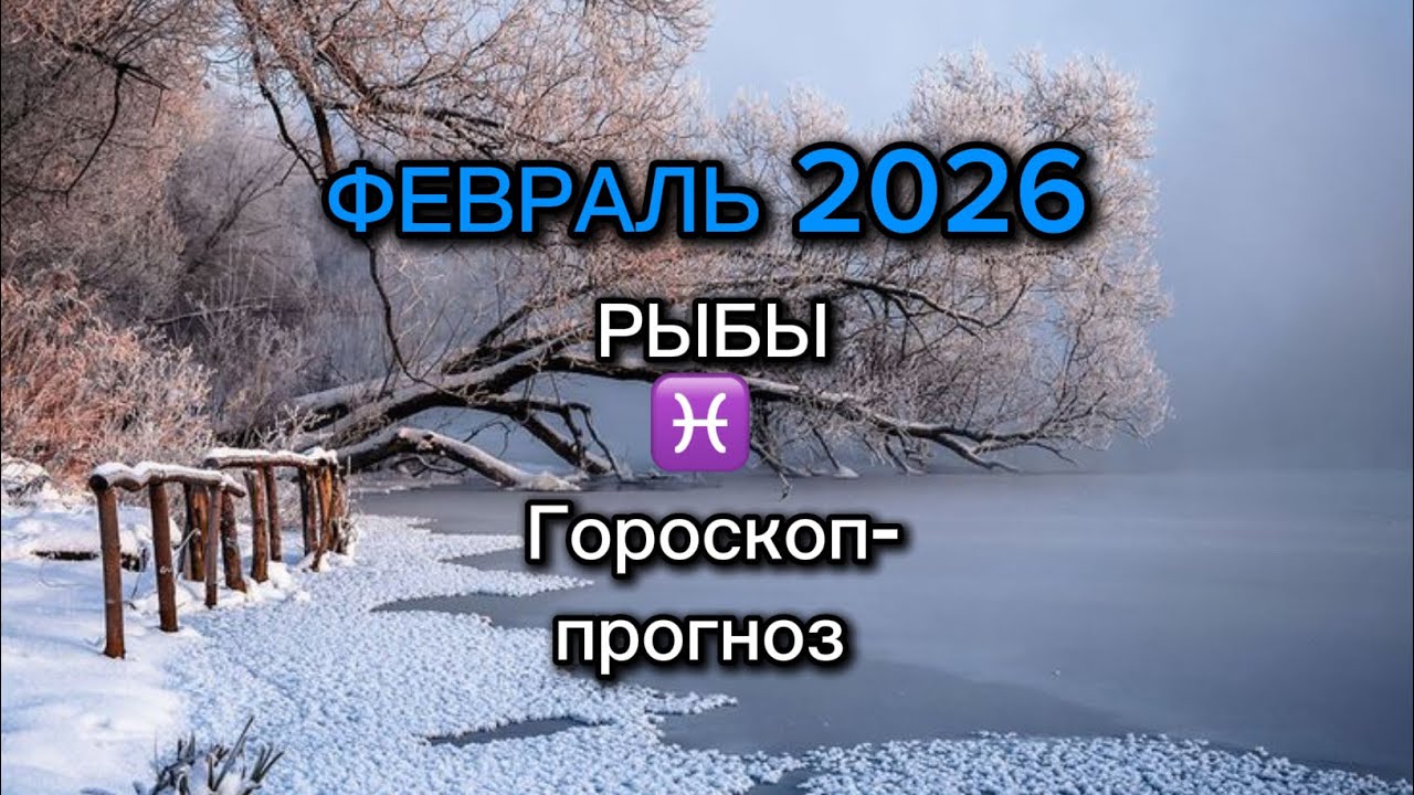 РЫБЫ ♓️ ФЕВРАЛЬ 2026❄️Гороскоп-прогноз 💫