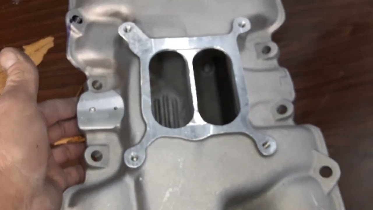 Weiand Steath #8018 Intake Compared to China Repop #454 LS6 BB #Chevy Ported by Me #nonamenationals