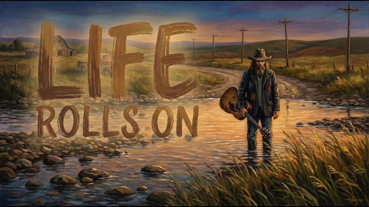 Life Rolls On | A River of Stones | (Lyric Video)
