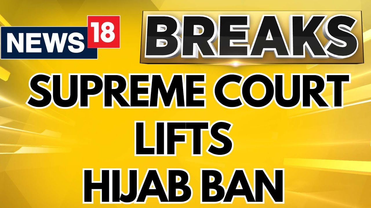 Supreme Court Lifts Hijab Ban In Mumbai College, Asks Why Tilak, Bindi Exempt | Breaking News