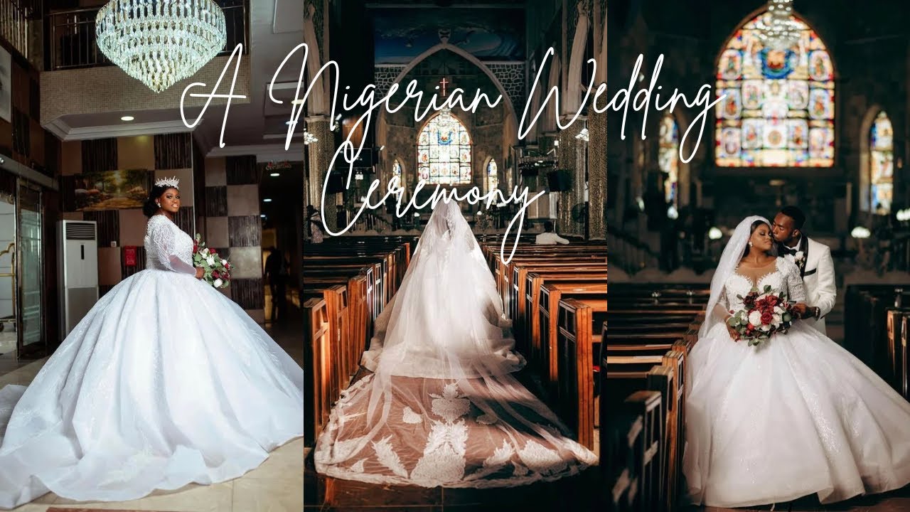 THE BEST NIGERIAN WHITE WEDDING CEREMONY + RECEPTION| ADEJOKE AND EBERE NJOKU