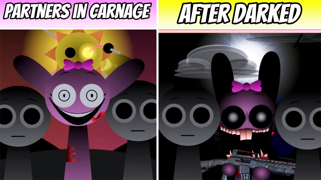 Incredibox Sprunki Partners in Carnage vs After Darked - Which One Wins?