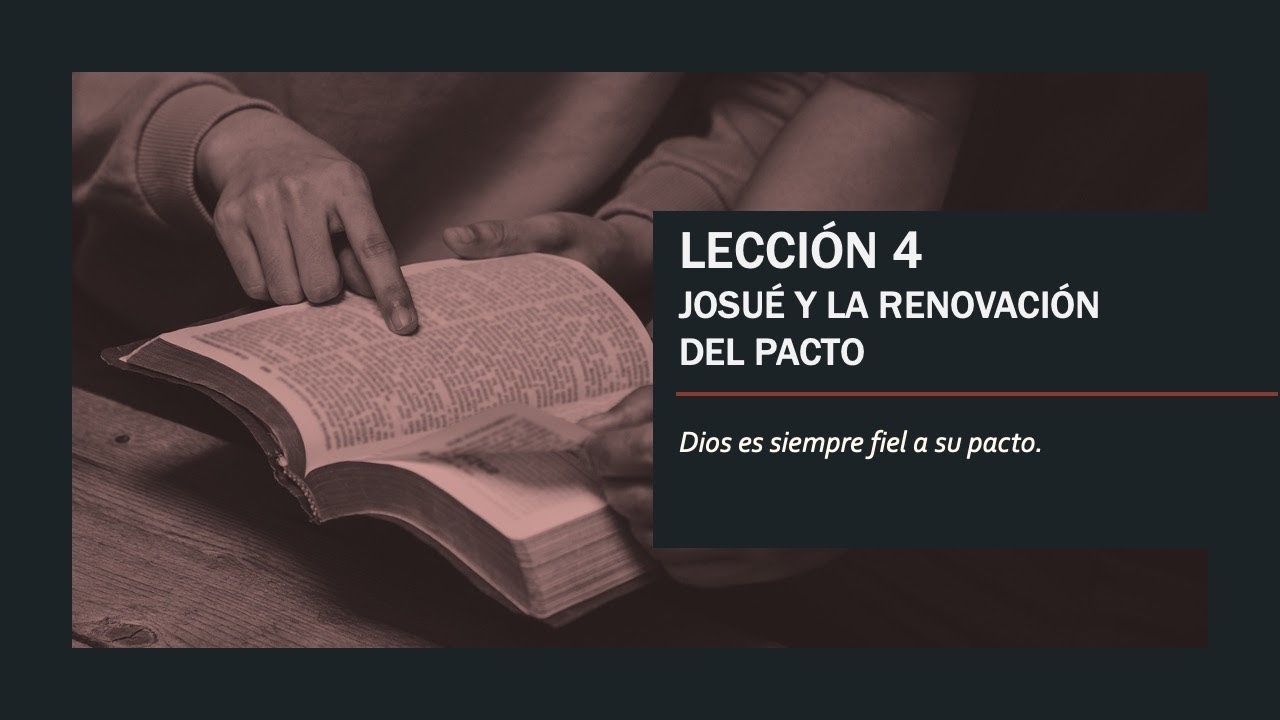 Josué y la Renovación del Pacto
