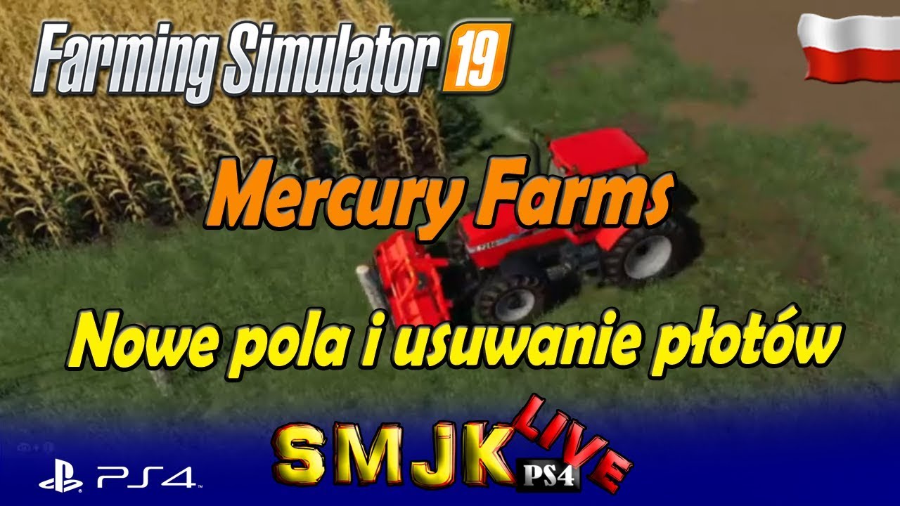 Można usuwać płoty za pomocą Biobeltz UM 300 na Mercury Farms FS 19 PS4 Pro PL (09)