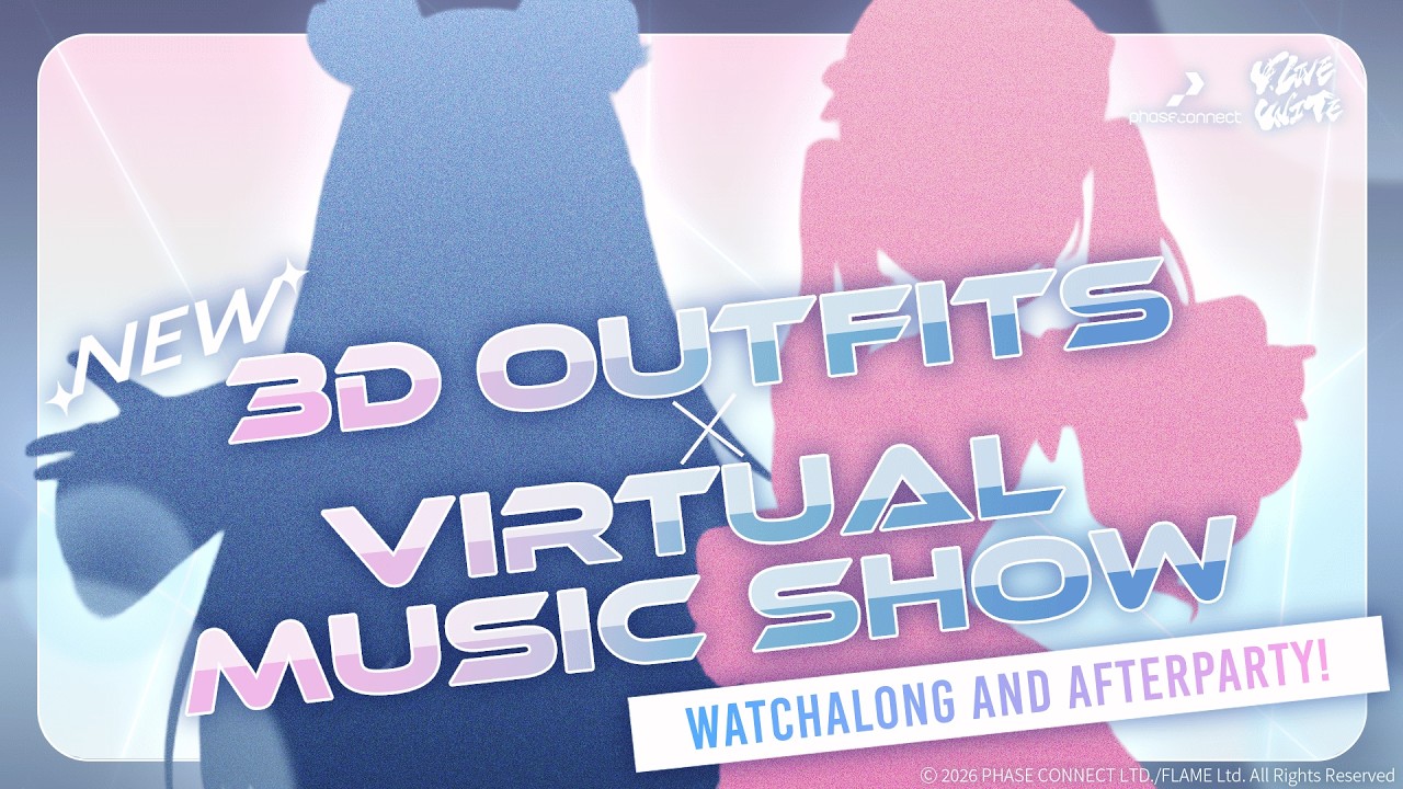 V.LIVE UNITE WHITE DAY 3D LIVE WATCHALONG! w/ @FujikuraUruka