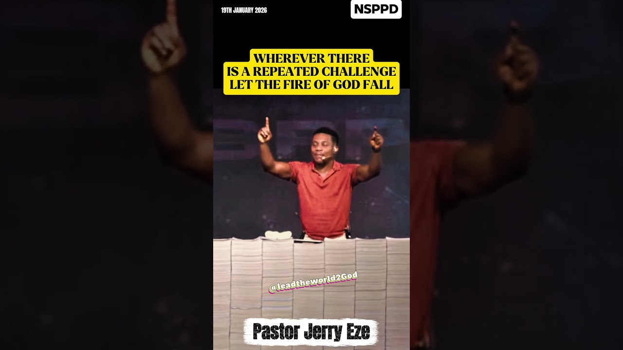 Wherever there is a repeated challenge let the fire of God fall | Pastor Jerry Eze 