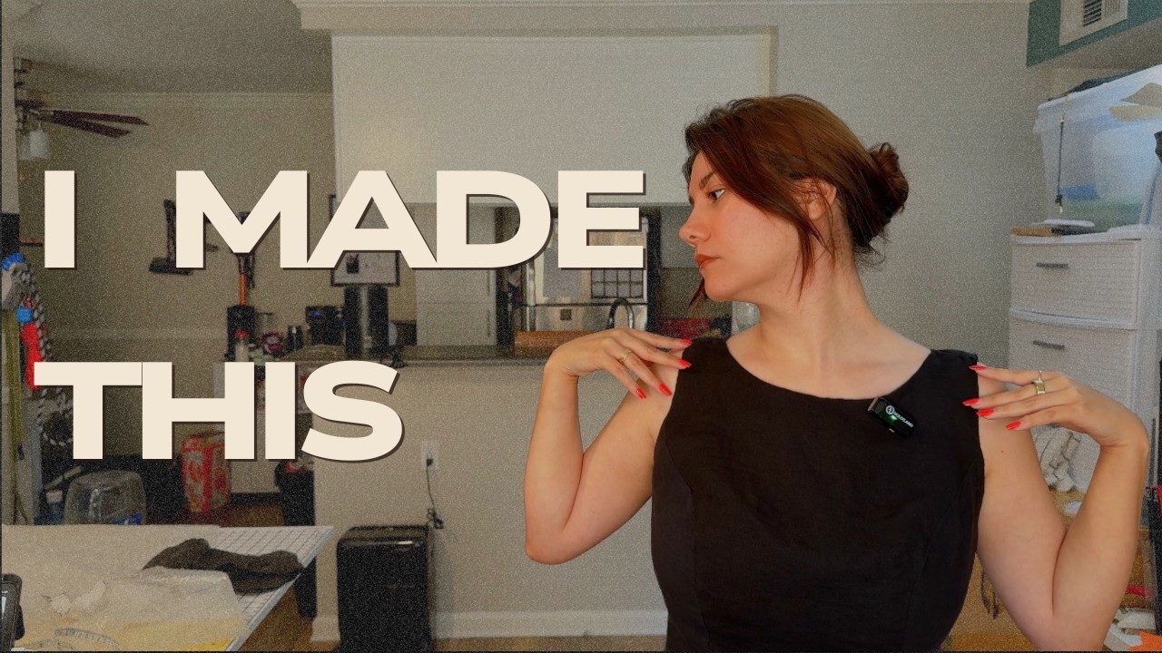 I Turned My Bed Sheets Into a Dress | Thread by Thread Ep. 6