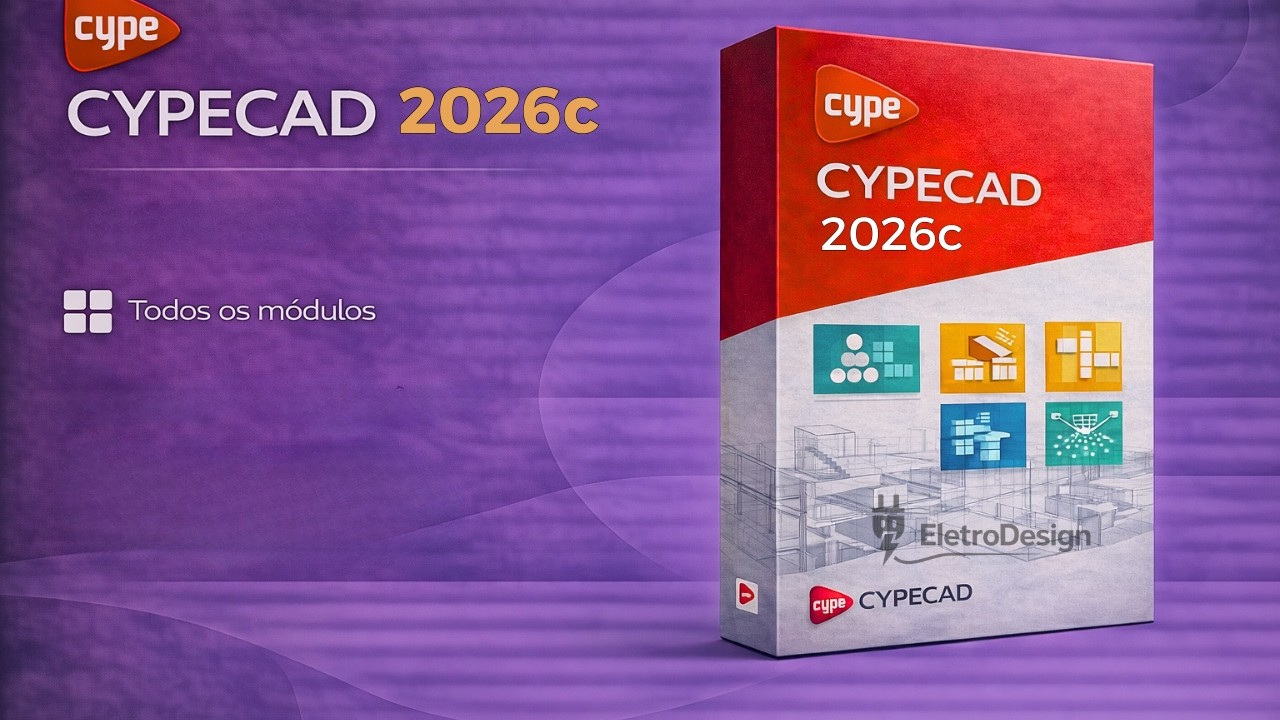 CYPE Menu 2026c Pronto para uso | CYPECAD 2026c