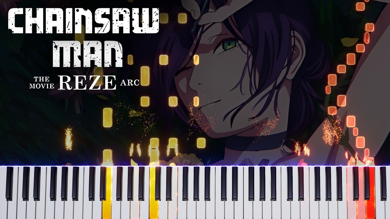 IRIS OUT - Kenshi Yonezu / Chainsaw Man: The Movie (Reze Arc) | Piano Tutorial
