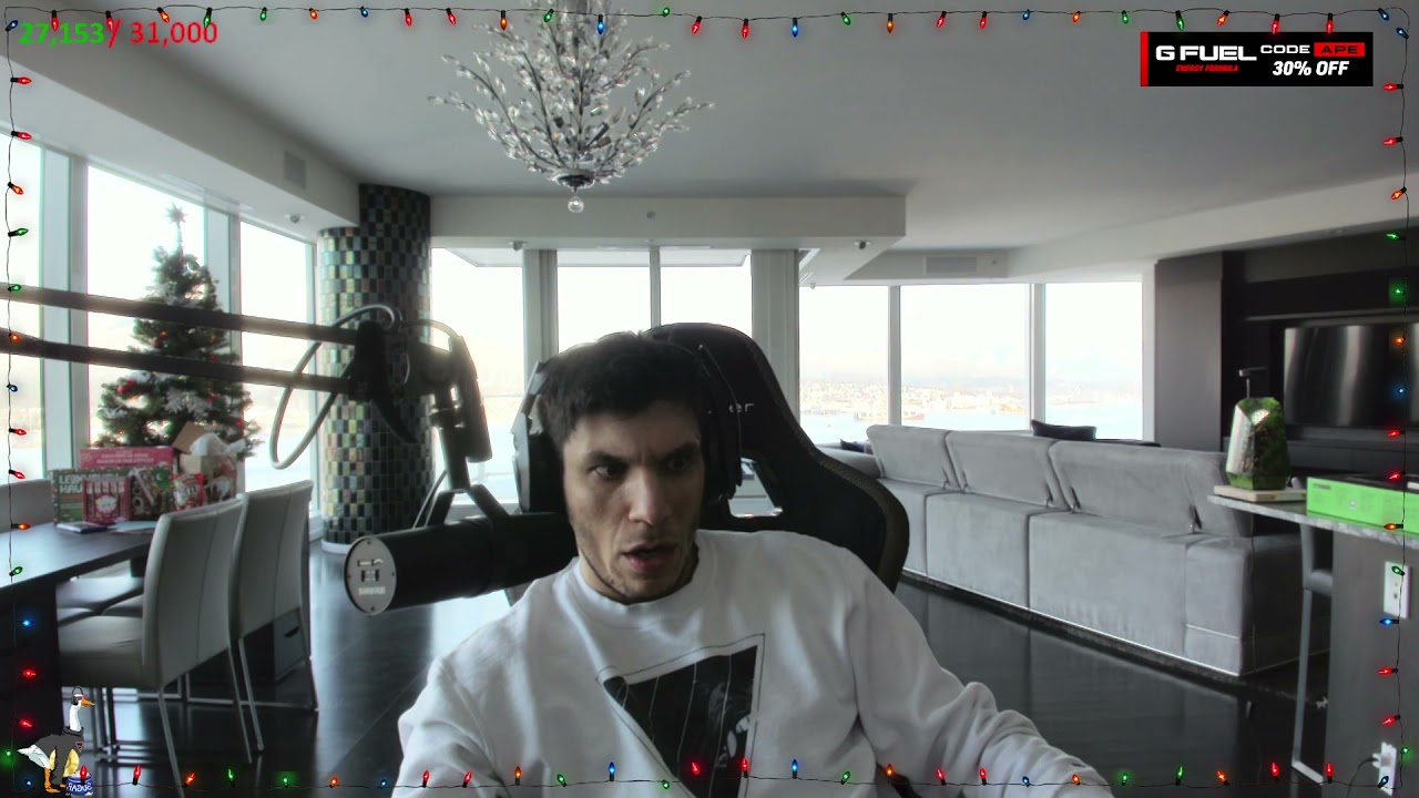 A viewer asks train if he ever done a sober stream