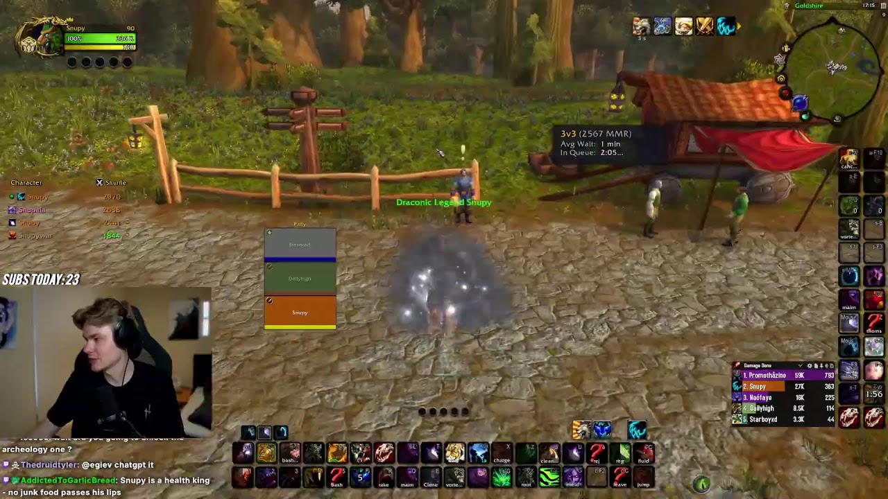 FERAL DRUID GLAD PUSH 3V3, 12.0.7 PVP | !TIERLIST OUT 🔴