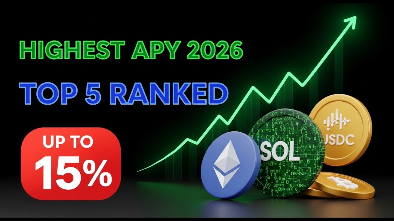 Top 5 Crypto Staking Platforms 2026: Best for Passive Income & High APY