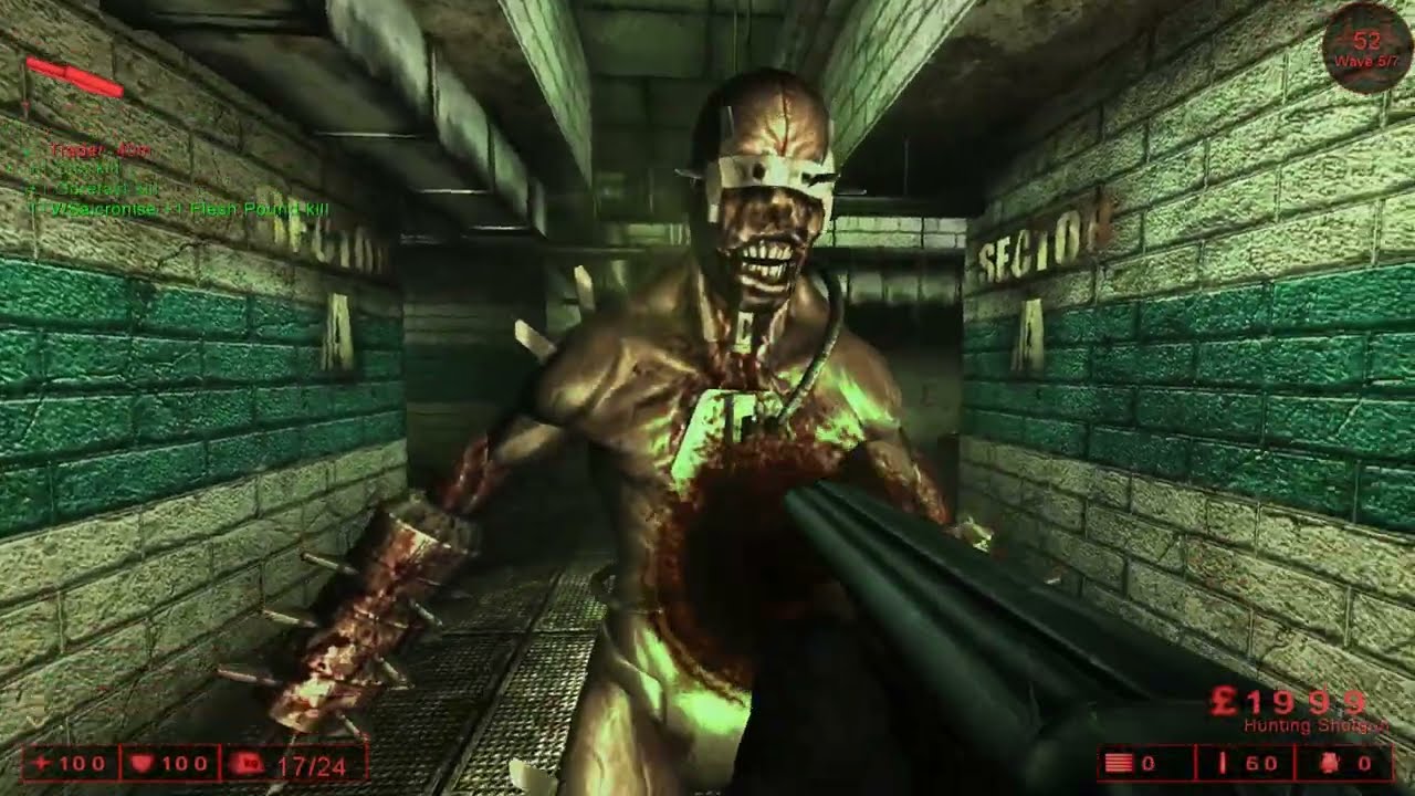 Killing Floor 1 / Solo Support Hell on Earth Medium Wave  / No commentary