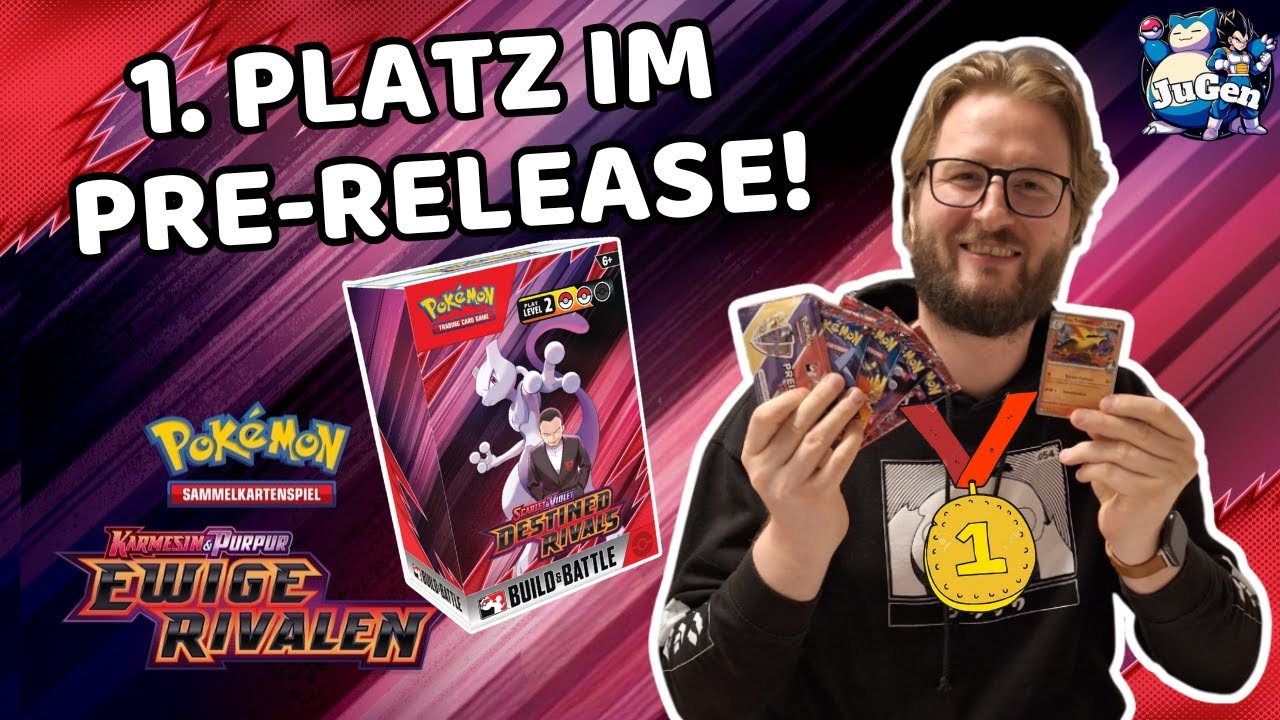 Ewige Rivalen Pre-Release gewonnen! Mein Sieger-Deck + Booster Pulls 🔥