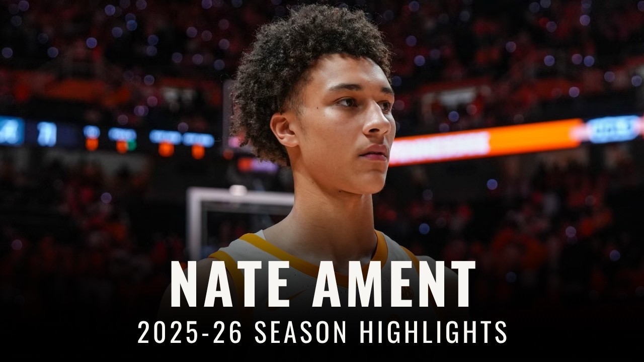 Nate Ament 2025-26 Tennessee Volunteers Highlights