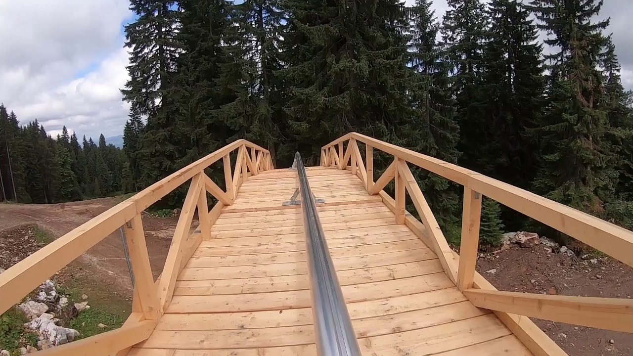 Alpine coaster Jahorina prva voznja!