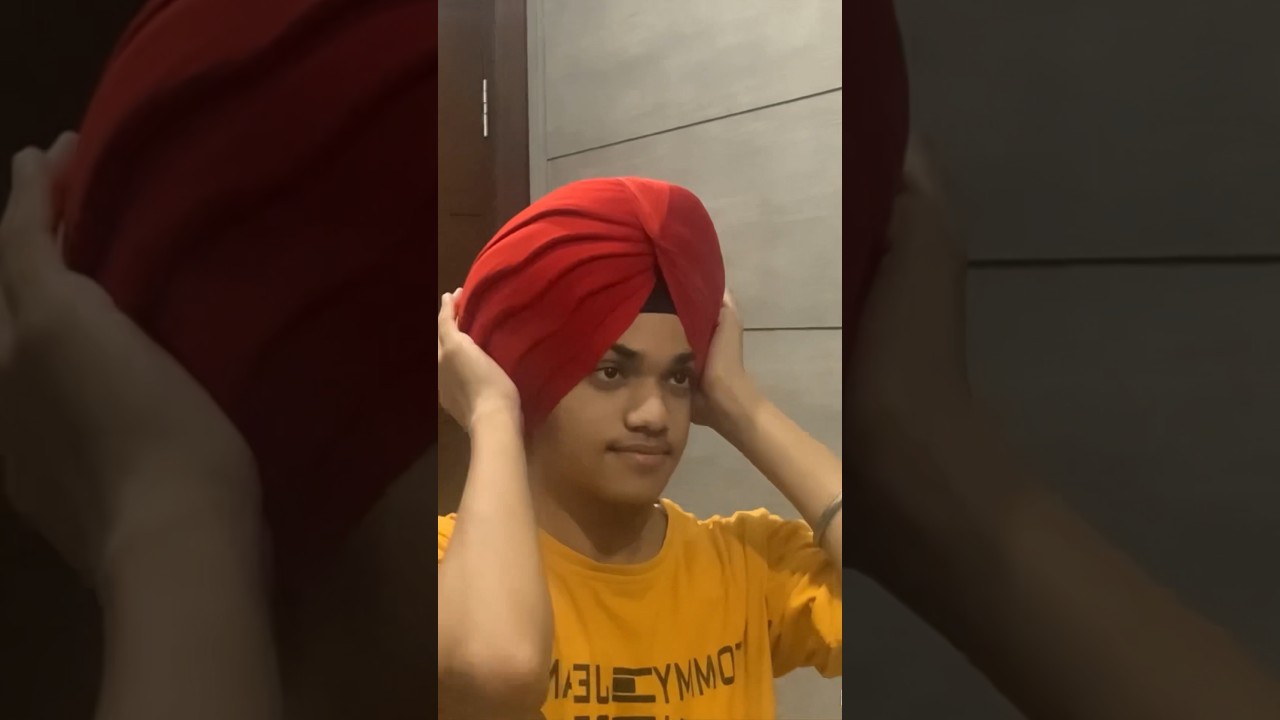 Turban in 9 second #pagg #turban #dastar #promotion #viralreels #viralvideo #viralshorts #sikh