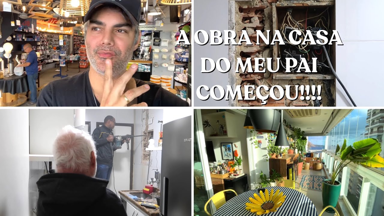 CHOCADO com o que encontramos na obra da casa do meu pai! 😳🚧VLOG 