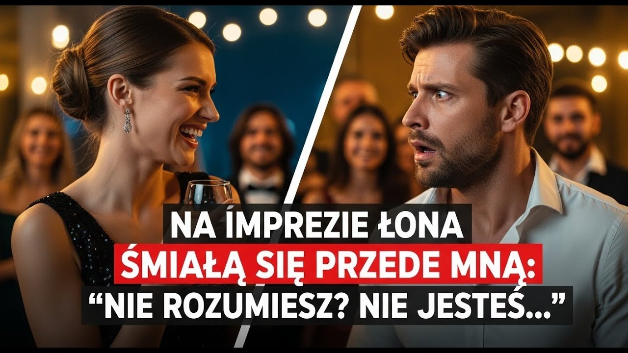 „Na imprezie żona śmiała się przede mną: ‚Nie rozumiesz? Nie jesteś…’”