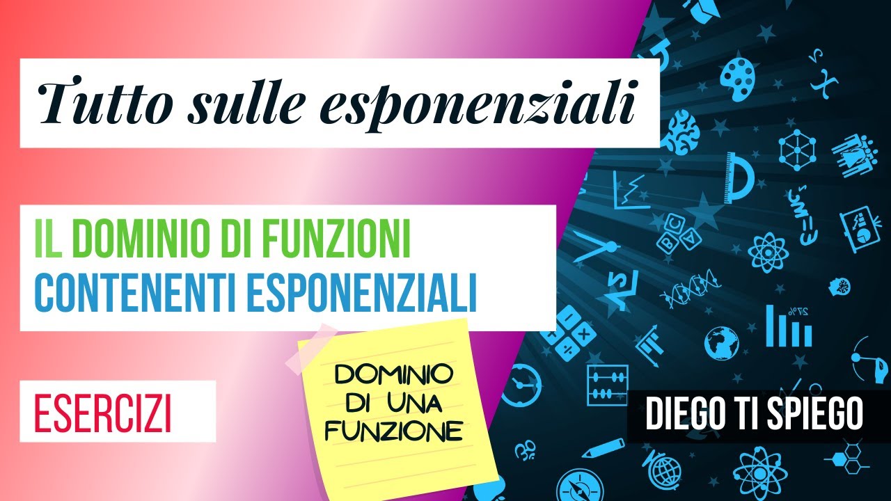 DOMINIO DI FUNZIONI ESPONENZIALI