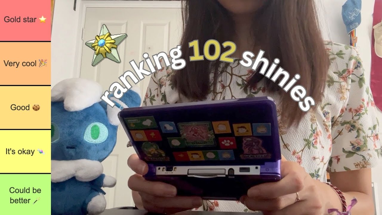 i own 102 shinies in pokemon x 🌈✨ let’s rank them ໒(⊙ᴗ⊙)७