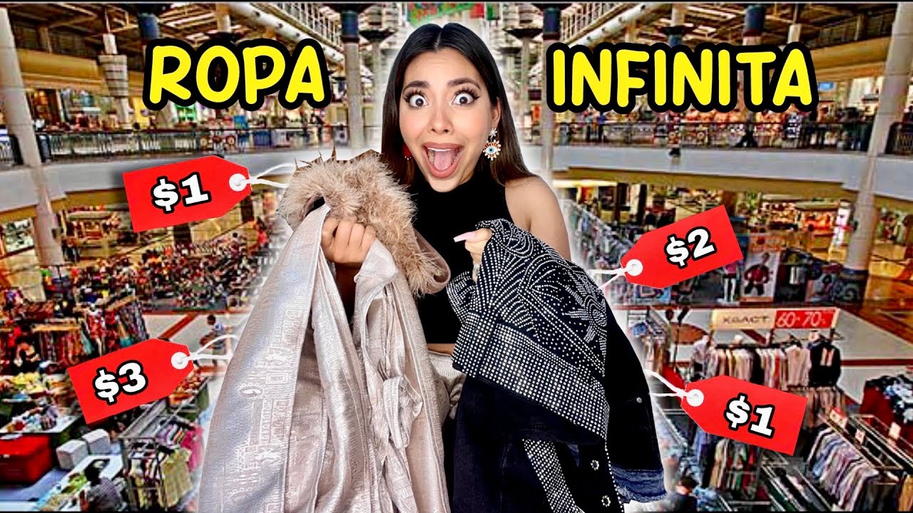 24 horas en el mercado de ropa MÁS GRANDE Y BARATO del mundo!🌎 | Rebeca Mendiola