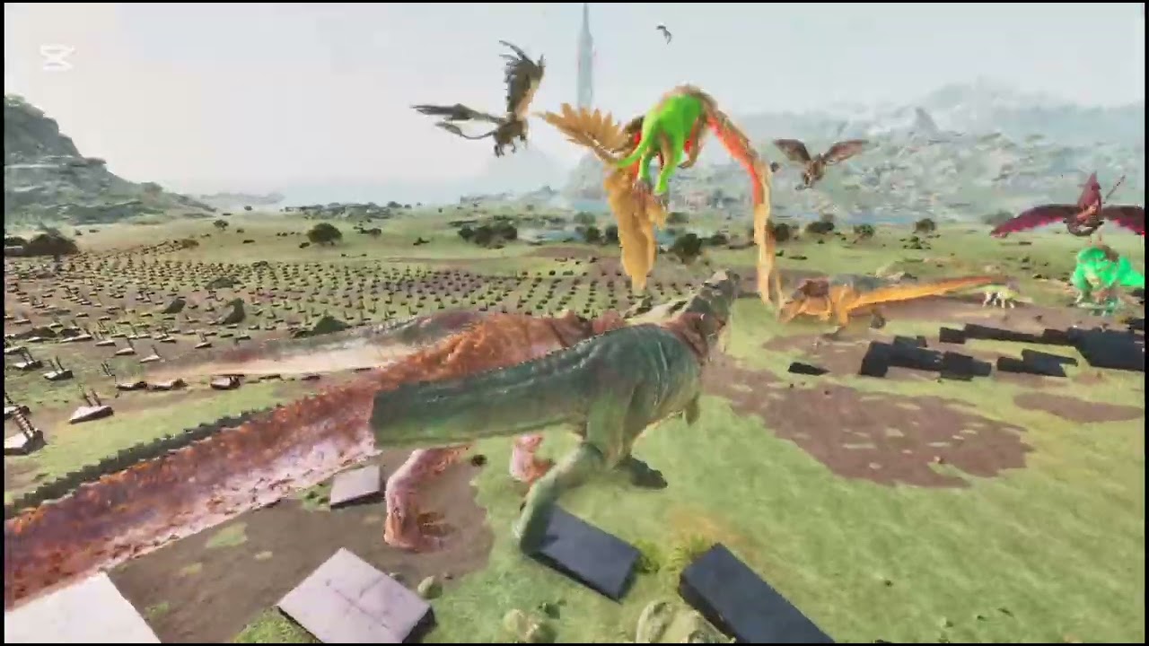 X I O T | Massive PvP Raid Defense with GIGAS | ARK Ascended