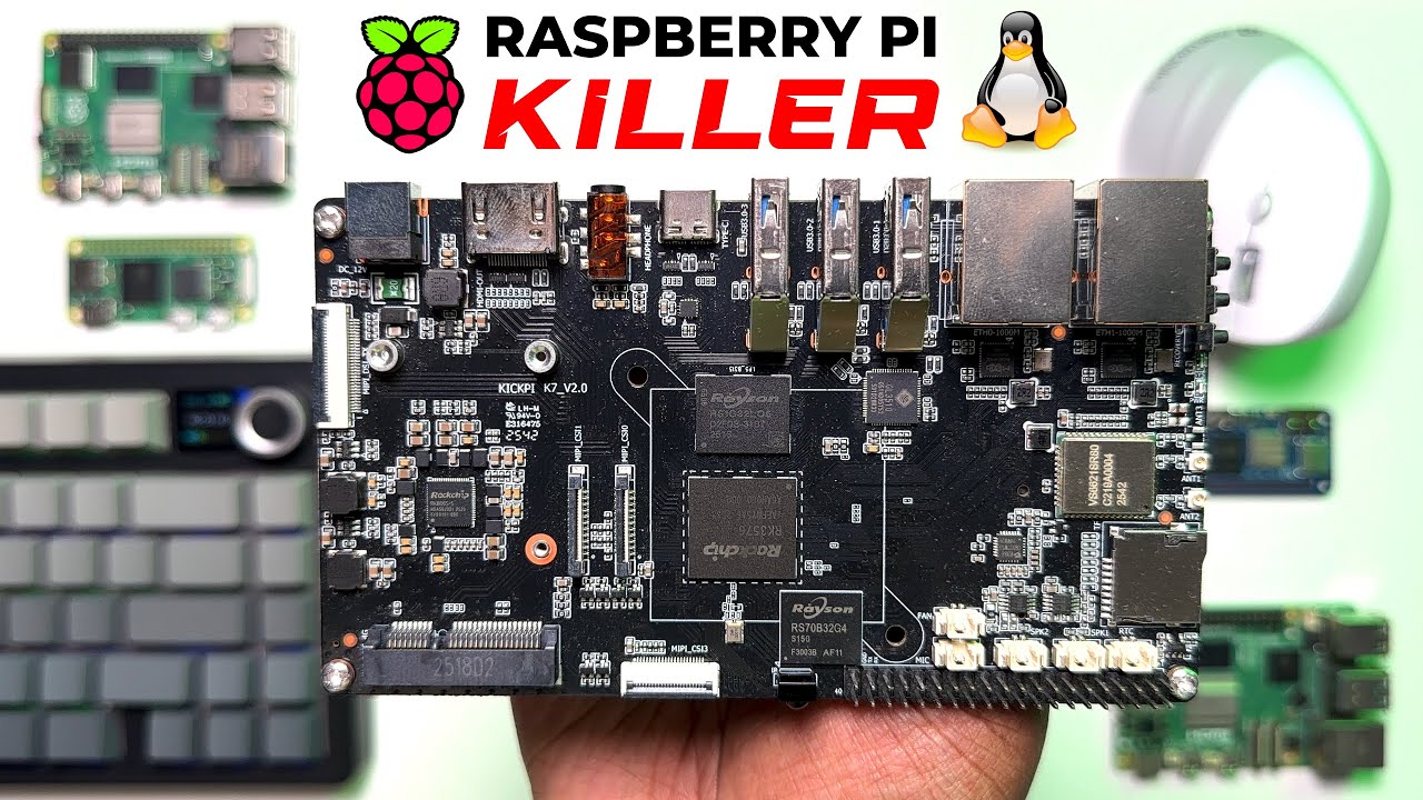 Raspberry Pi Killer? KICK PI K7 Single Board Computer Unboxing, Review - Raspberry Pi Alternatives