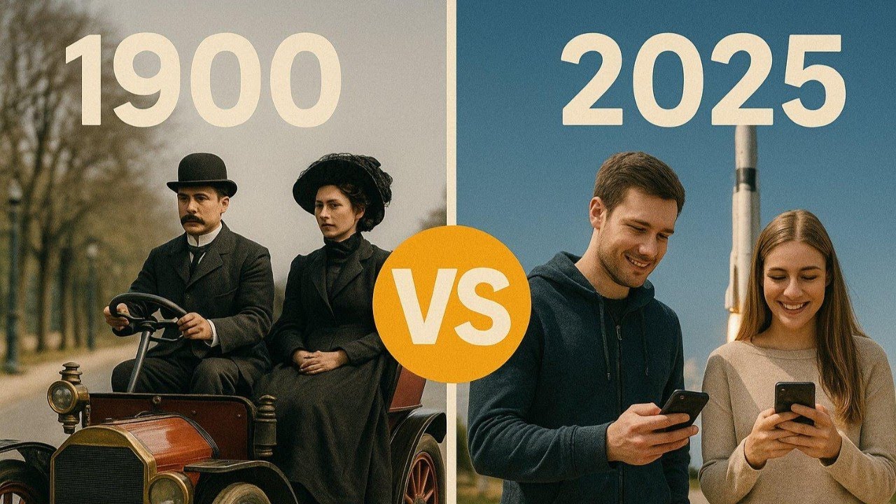 Life in 1900 vs 2025 What's REALLY Changed