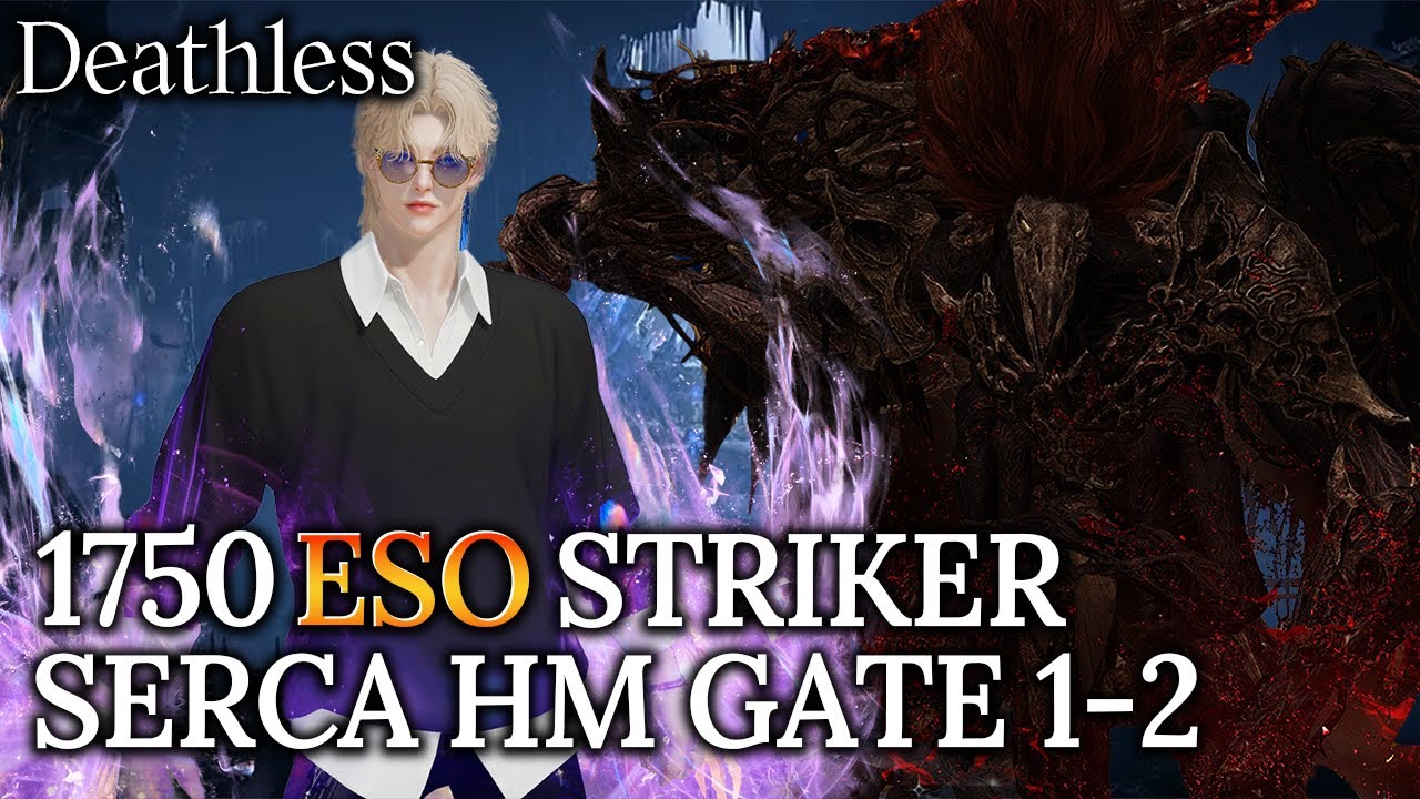 [Lost Ark]1750 Esoteric Striker(111 Ark Grid) - DeathlessㅣShadow Raid Serca Hard Gate 1-2