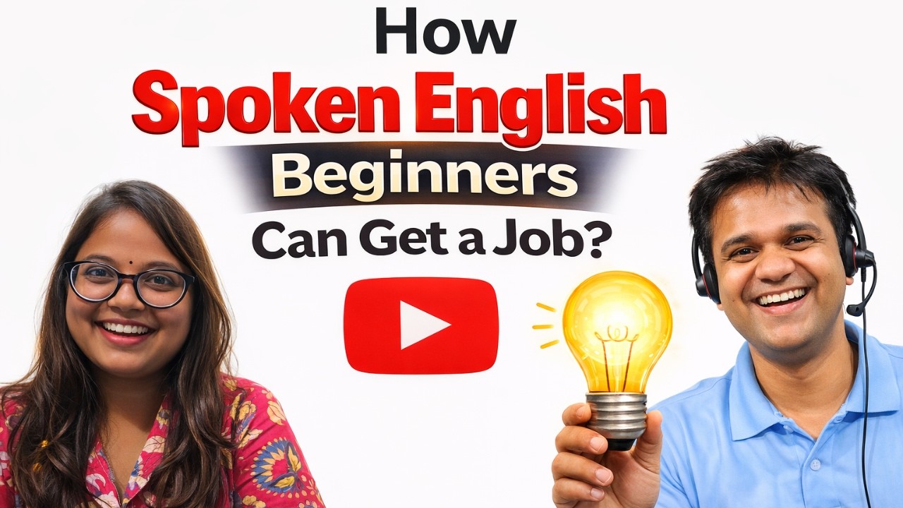 How Spoken English Beginner can get Job | Soft Skills training | Interview questions and answer