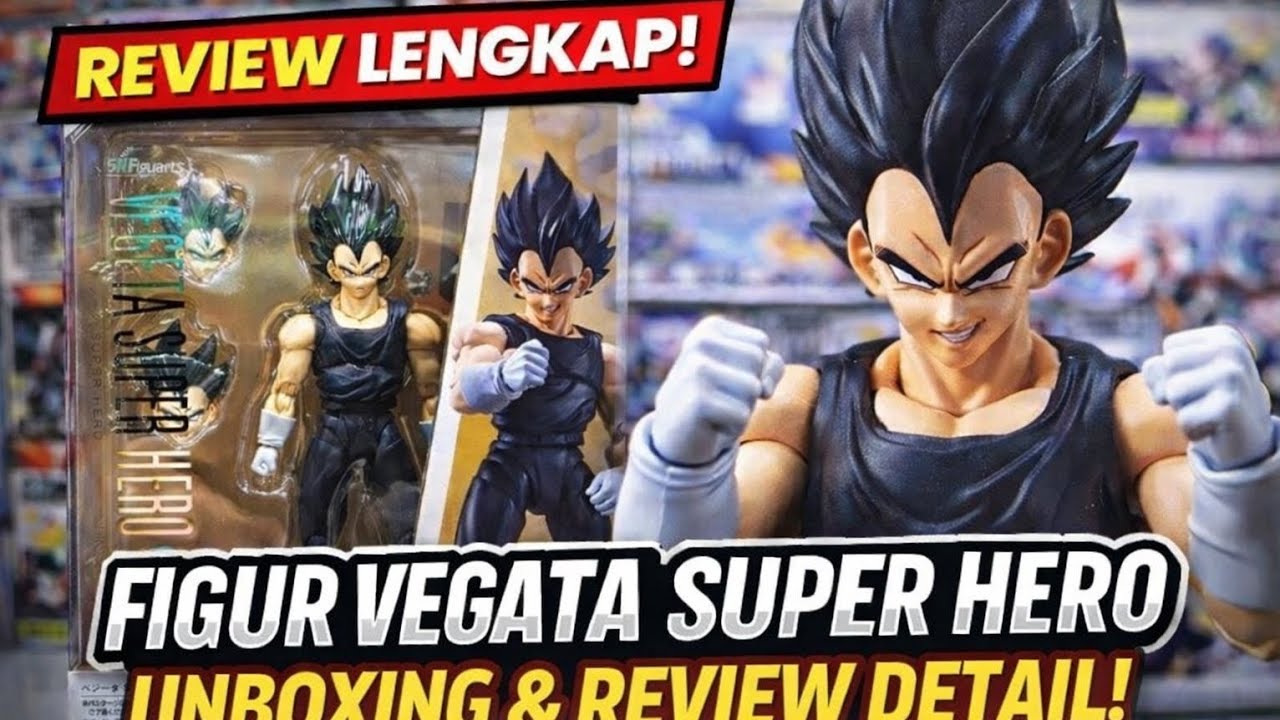 Vegeta super heroes SHF review @FrayandJen1188 