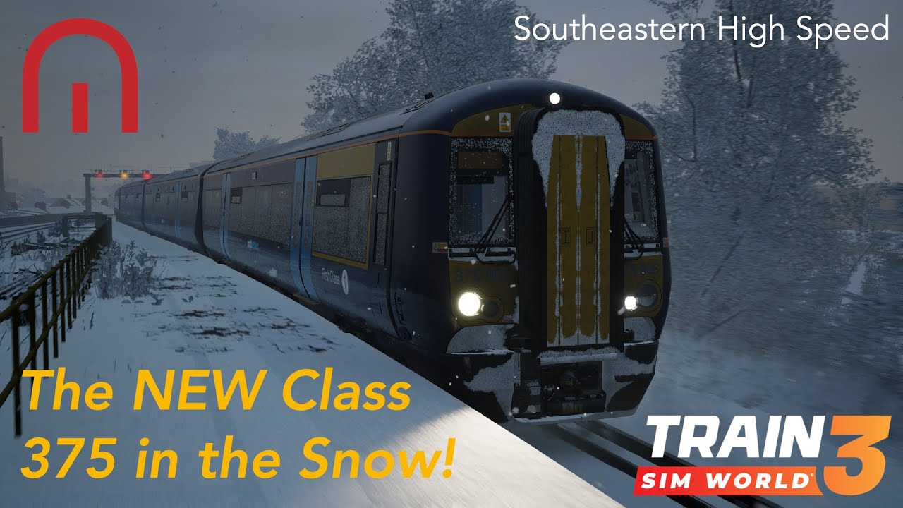 Train Sim World 3 - FIRST LOOK - The new Class 375 in the snow!