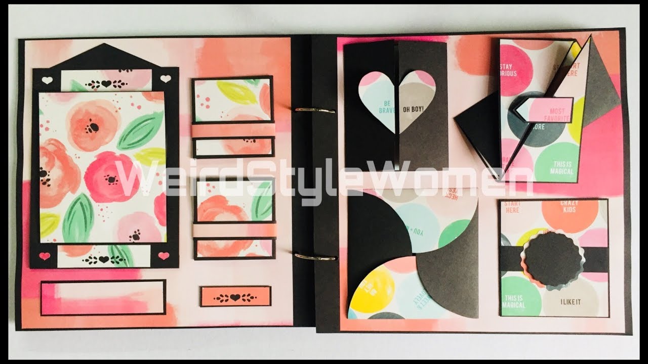 DIY Birthday Scrapbook Idea | Scrapbook Idea |