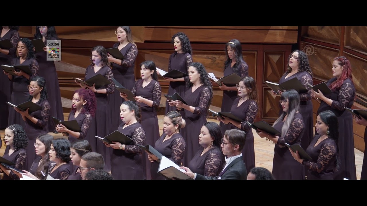 O gloriosa Virginum (Krzysztof Penderecki) - CNSB Concierto 80° Aniversario OUUCV Sala Simón Bolívar