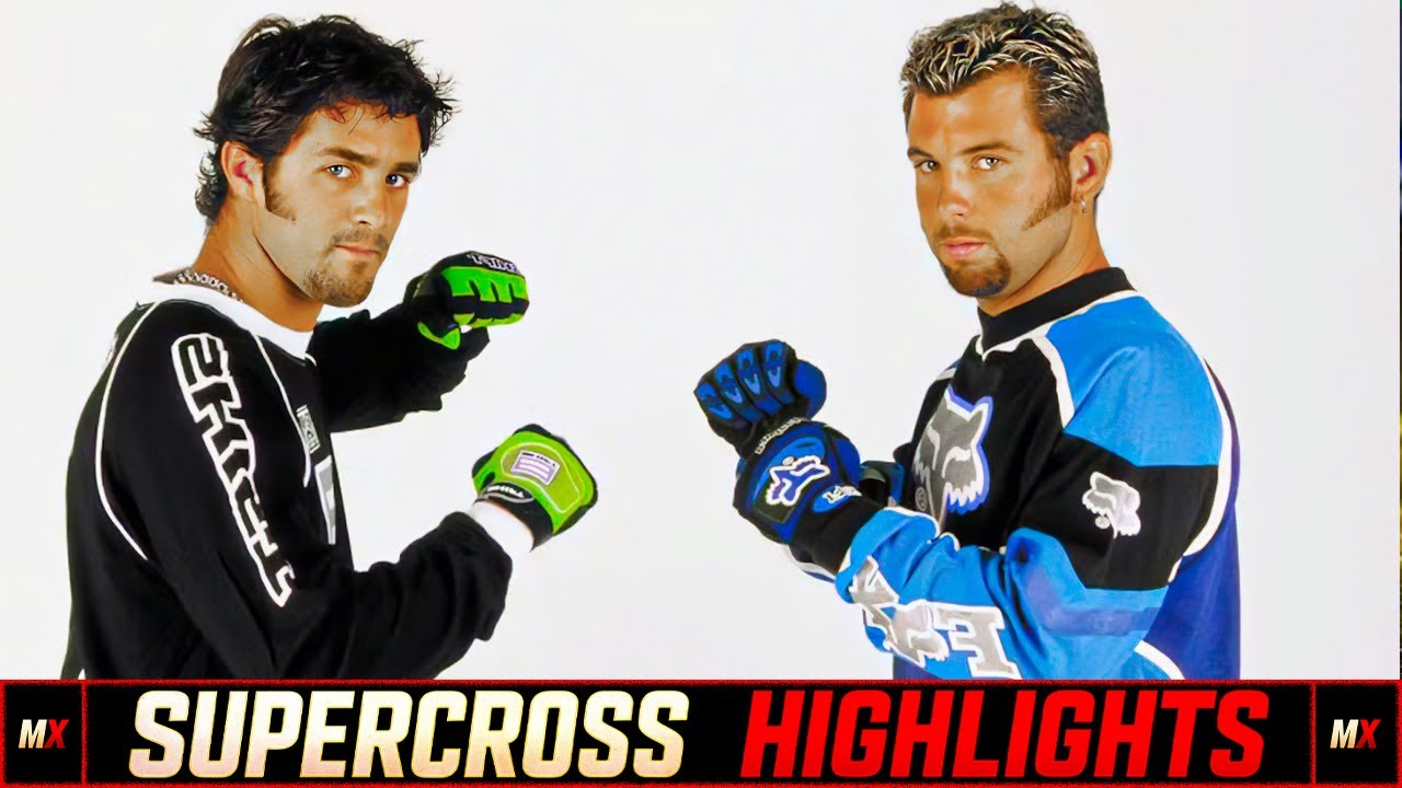 JEREMY MCGRATH VS JEFF EMIG - SUPERCROSS |PT2| 1997 CHAMPIONSHIP BATTLE