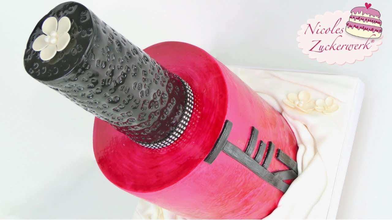 XXL Nagellack Flaschen Motivtorte I Nail Polish Cake I Fondant Torte von Nicoles Zuckerwerk